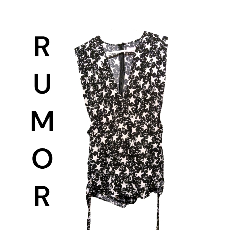 Rumor Boutique Women's Shorts Romper Size Medium